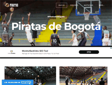 Tablet Screenshot of piratasdebogota.com